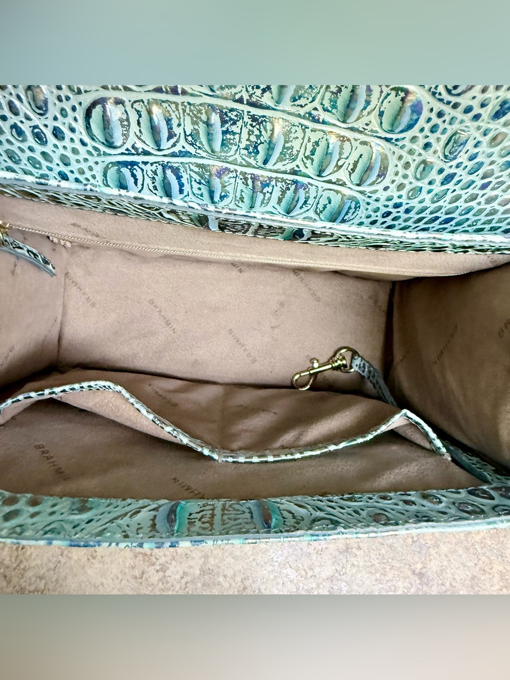 Brahmin Wonderland Mini Francine purse - Picture 8 of 12